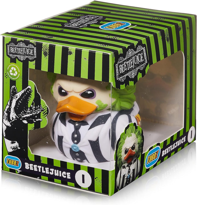 TUBBZ Boxed Edition Beetlejuice Collectible Vinyl Rubber Duck Figure - Official Beetlejuice Merchandise - TV, Movies & Video Games