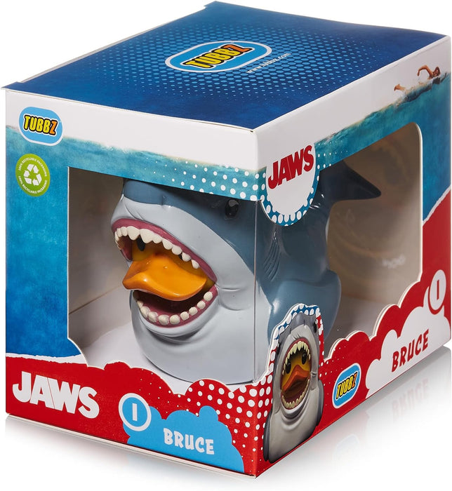 TUBBZ Box-Ausgabe Jaws Bruce der Hai Sammler-Vinyl-Gummiente Figur - Offizielles Der weiße Hai Merchandise - Fernsehen, Filme & Videospiele