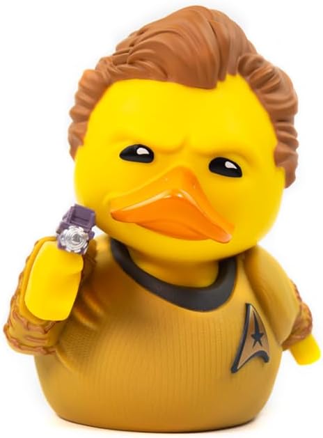 TUBBZ Boxed Edition Captain James Kirk Collectible Vinyl Rubber Duck Figure - Official Star Trek Merchandise - TV, Movies & Video Games