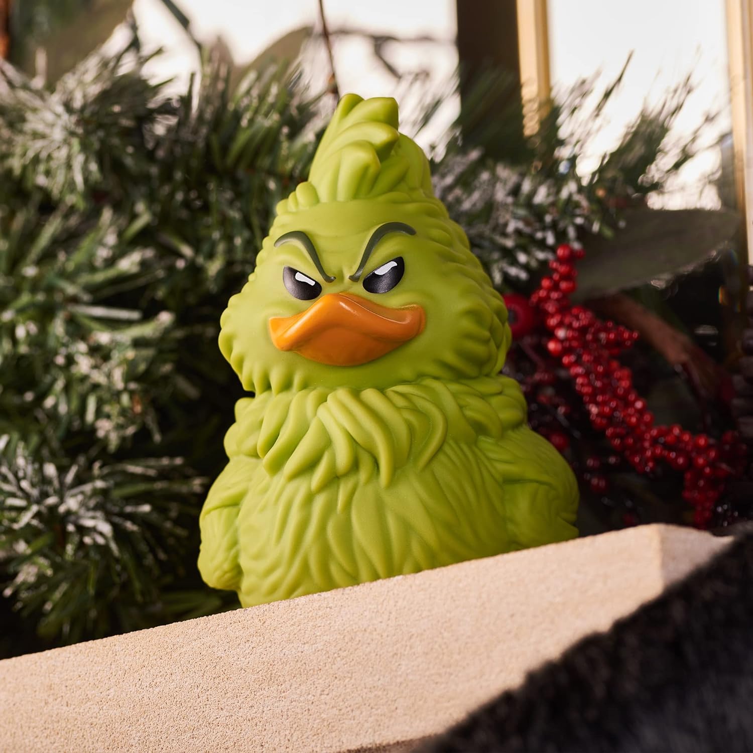 TUBBZ Boxed Edition Dr Seuss Grinch Collectible Vinyl Rubber Duck Figure - Official Grinch Merchandise - TV, Movies & Video Games