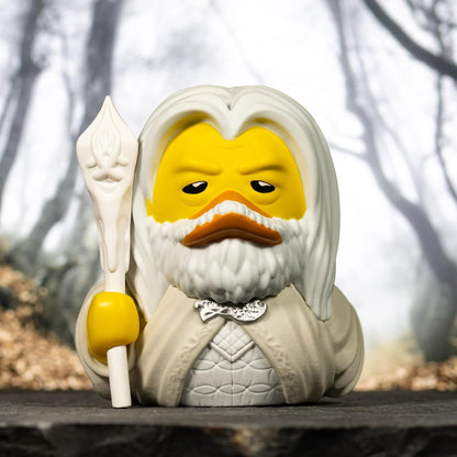 TUBBZ Boxed Edition Gandalf the White Collectible Vinyl Rubber Duck Figure - Official Lord of the Rings Merchandise - TV, Movies & Video Games