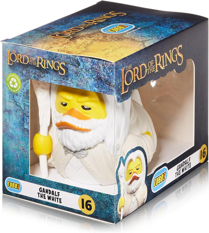 TUBBZ Boxed Edition Gandalf the White Collectible Vinyl Rubber Duck Figure - Official Lord of the Rings Merchandise - TV, Movies & Video Games
