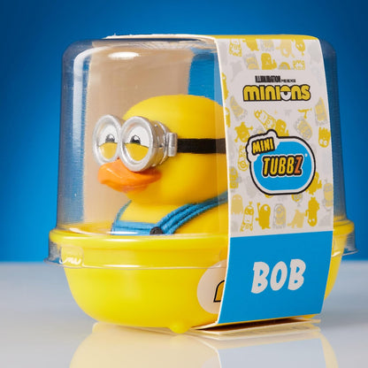 TUBBZ Mini Bob Figurine de Canard en Caoutchouc Vinyle – Produit Officiel des Minions Moi, Moche et méchant – TV et Films pour Enfants