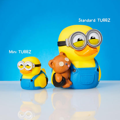 TUBBZ Mini Bob Figurine de Canard en Caoutchouc Vinyle – Produit Officiel des Minions Moi, Moche et méchant – TV et Films pour Enfants