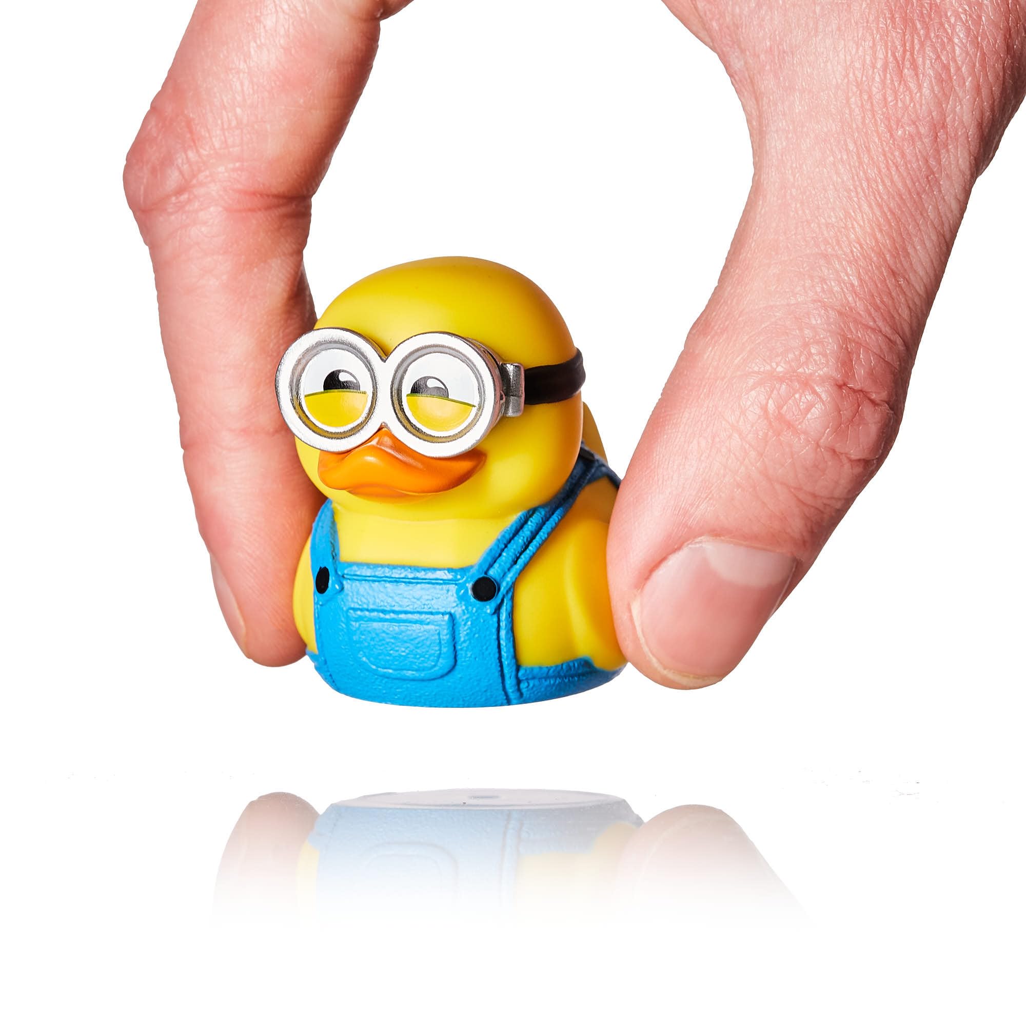 TUBBZ Mini Bob Figurine de Canard en Caoutchouc Vinyle – Produit Officiel des Minions Moi, Moche et méchant – TV et Films pour Enfants