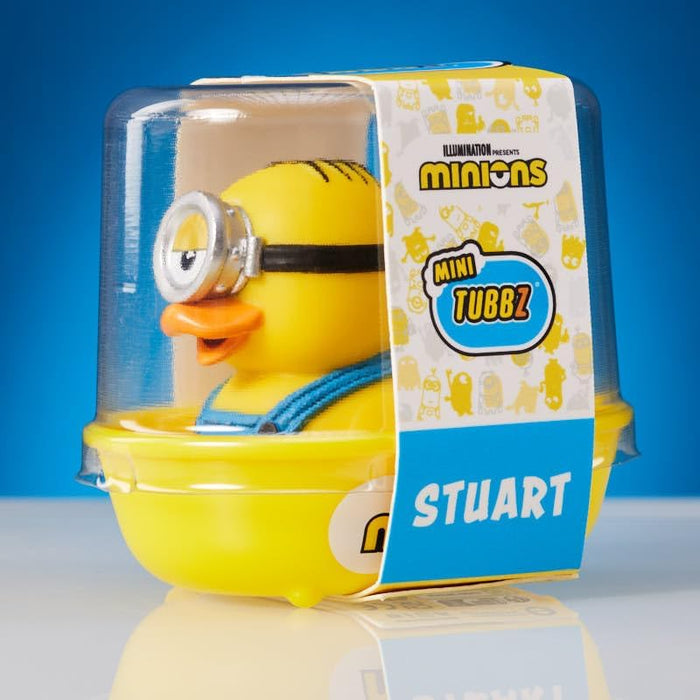 TUBBZ Mini Stuart Sammelbare Vinyl-Gummiente - Offizielles Despicable Me 4 Minions Merchandise - Kinderfernsehen & Filme