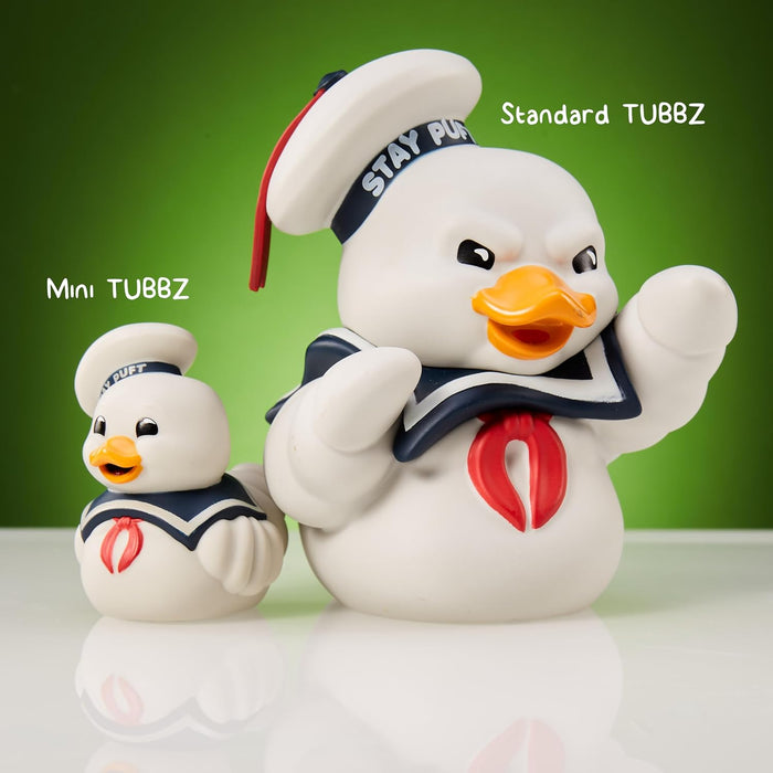 TUBBZ Mini Stay Puft Collectible Vinyl Rubber Duck Figure - Official Ghostbusters Merchandise - Sci-Fi TV & Movies