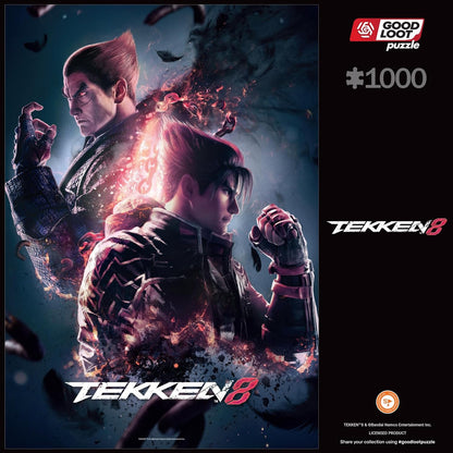 Good Loot- Tekken 8 Key Art Puzzle Kazuya Mishima, Multicolor (GDL24673