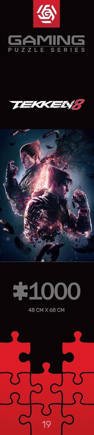 Good Loot- Tekken 8 Key Art Puzzle Kazuya Mishima, Multicolor (GDL24673