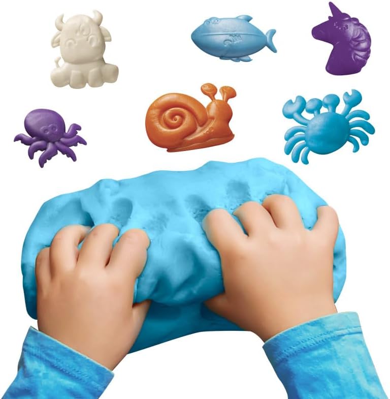 Carioca Baby DO Plastilina, Set de 8 Colores, para Niños a Partir de 12 Meses, Colores Luminosos y Combinables, para Niños de 1 Año, No Ensucia Las Manos y Secado al Aire, Contiene Trigo