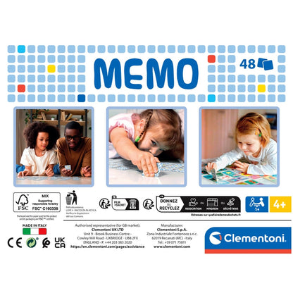 Clementoni 18314 board/card game Memory