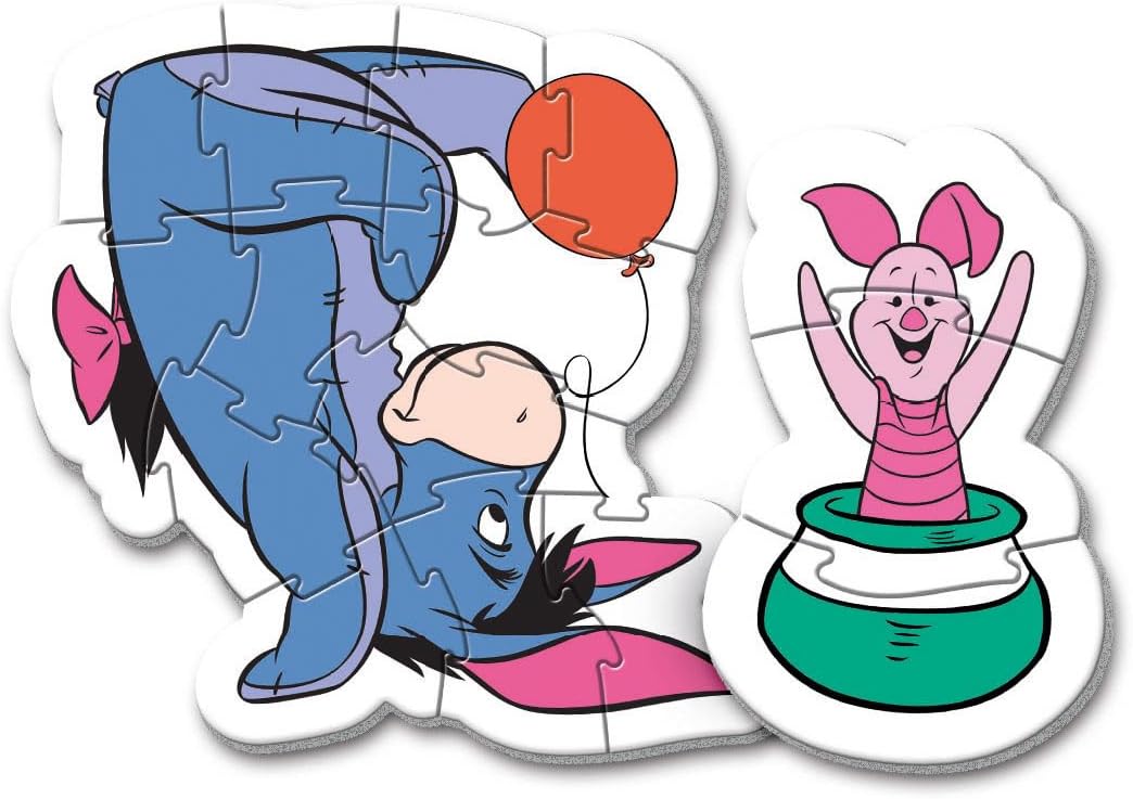 Clementoni - 20820 - My First Puzzle - Disney Winnie the Pooh - 3-6-9-12 pieces - Made in Italy - jigsaw puzzle children age 2+