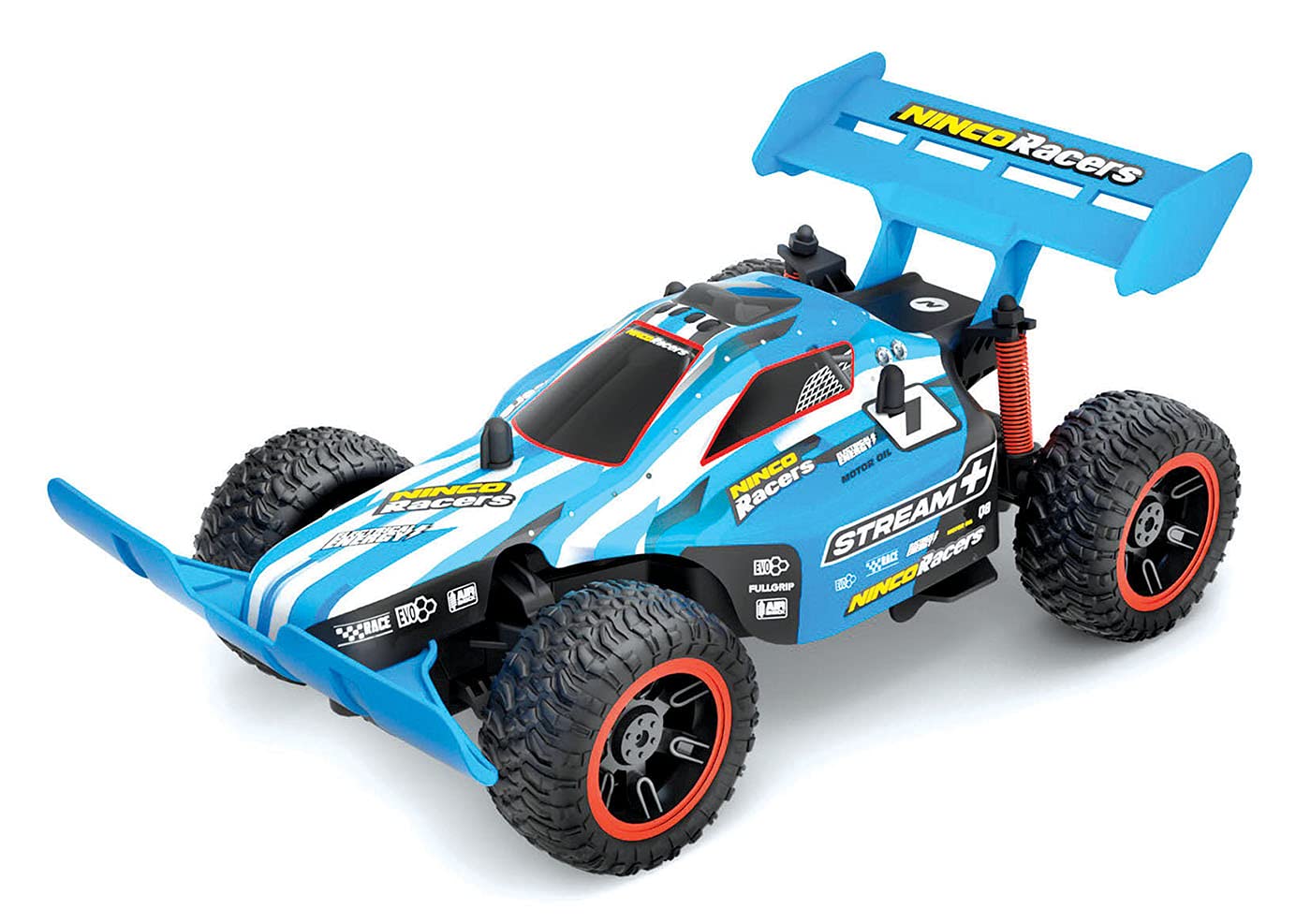 Ninco - Ferngesteuertes Auto fur Kinder | Stream+. Großer Ferngesteuerter Buggy mit großer Drehkapazität. 26,5 x 16 x 11 cm (NH93177