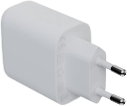 Xtorm 67W GaN2 Ultra Charger, GaN Technology, USB-C and USB-A, Power Delivery, GRS Recycled Plastic - White