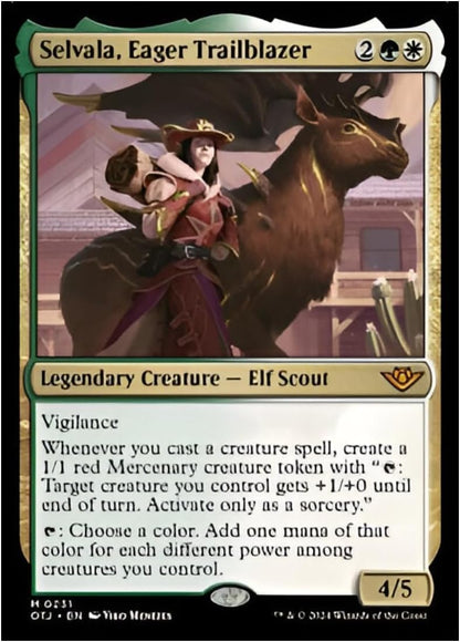 Magic: The Gathering Outlaws of Thunder Junction Bundle - 9 Play Boosters, 30 Land cards + Exclusive Accessories (English Version)