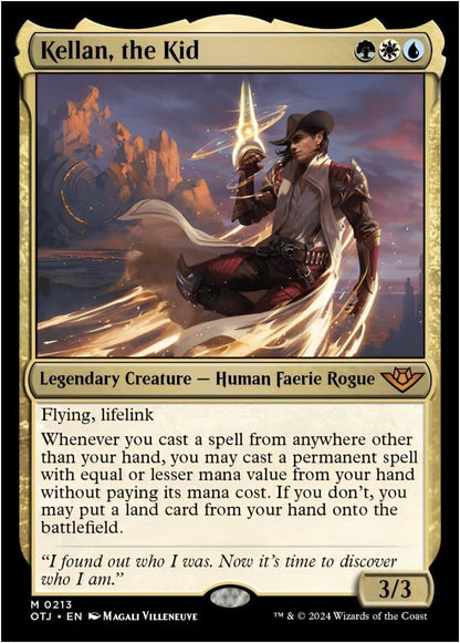 Magic: The Gathering Outlaws of Thunder Junction Bundle - 9 Play Boosters, 30 Land cards + Exclusive Accessories (English Version)