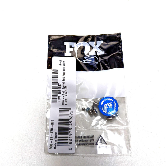Fox Shock Float X &amp; DHX LSC Eyelet Assembly 2022
