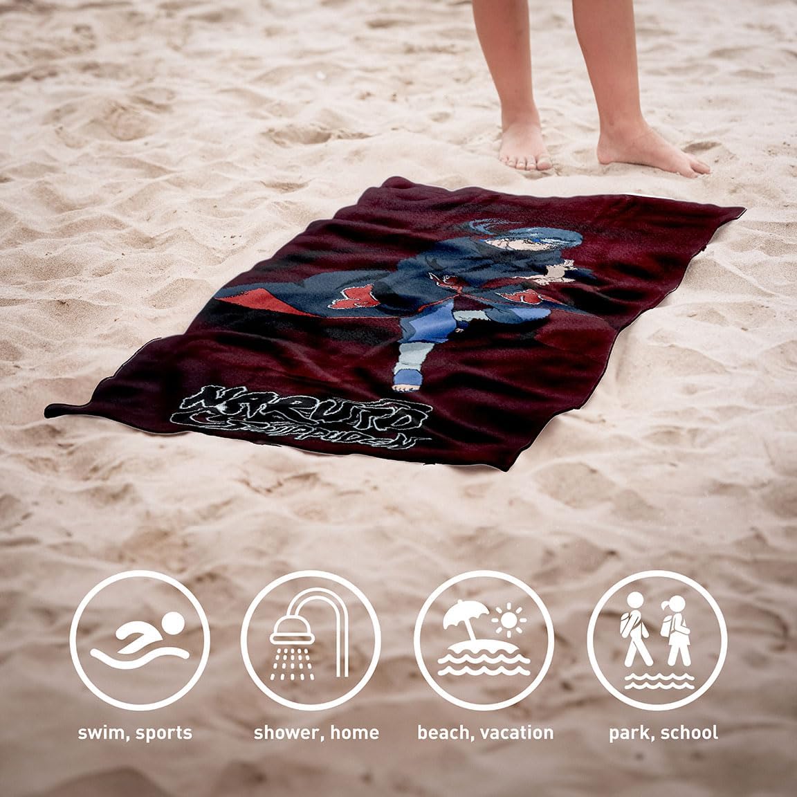 Naruto Shippuden Handtuch Itachi Uchiha 70 x 140 c