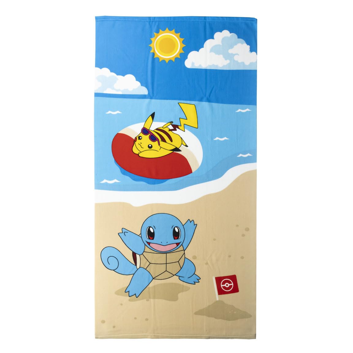 `Pokemon Handtuch Pikachu, Schiggy 70 x 140 cm`