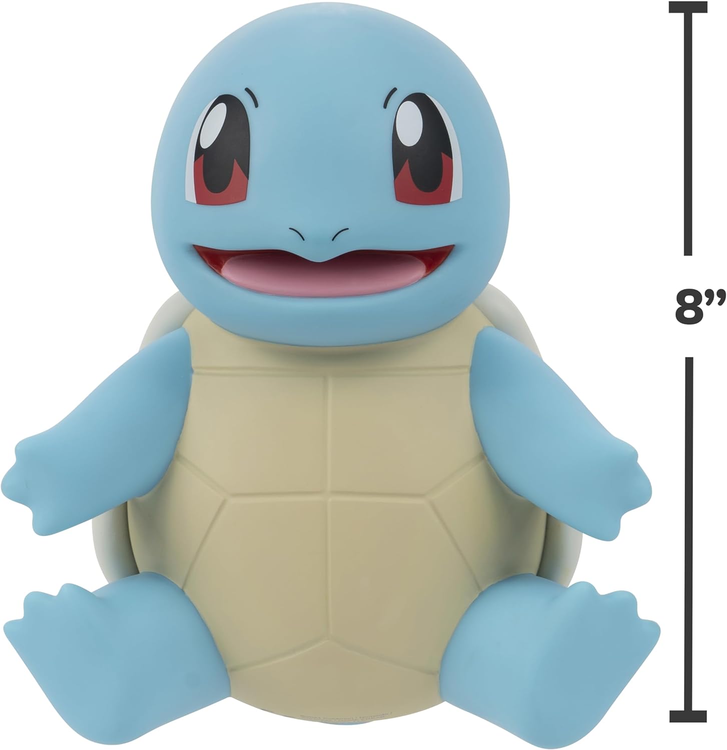 Pokémon PKW3434 Squirtle Select Figure-4-Inch Figure Made from Vinyl, Multicolour