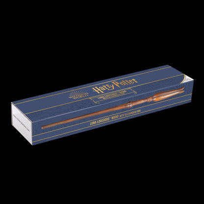Luna Lovegood wand in Ollivander's box. Harry Potter. The Noble Collection