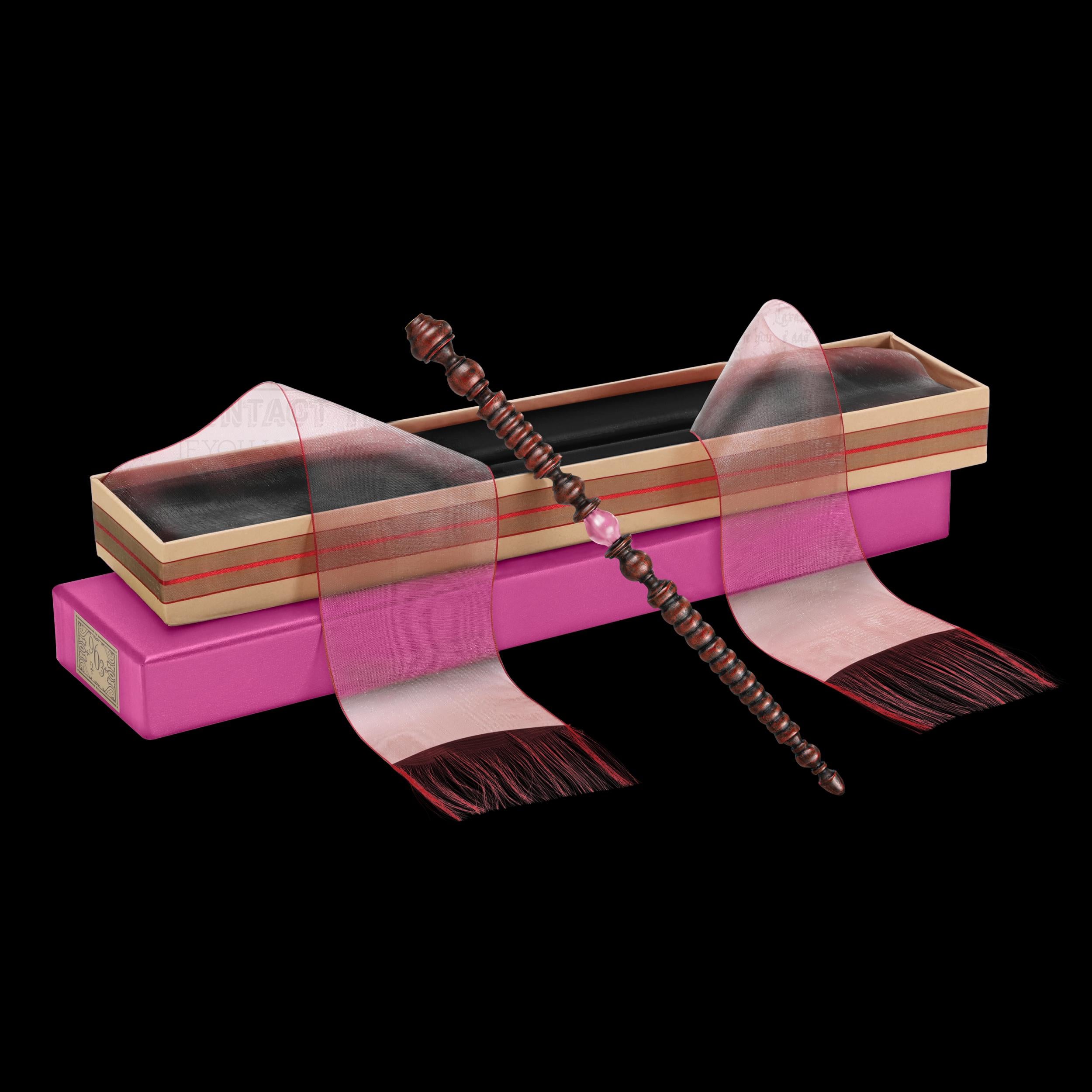 Dolores Umbridge wand in Ollivander's box. Harry Potter. The Noble Collection.