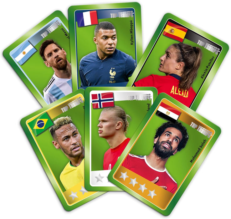 Top Trumps Match Game World Football Stars – Familien-Brettspiele für Kinder und Erwachsene, passendes Spiel und Memory-Spiel, lustige Spiele für zwei Spieler, Erinnerungen und Lernen