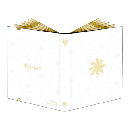 Ultra PRO - Mana 8 9 tasche PRO-Binder - Plains for Magic: The Gathering, contiene e protegge 360 carte di dimensioni standard, edizione da collezione durevole Trading Premium Leather Secure Pocket