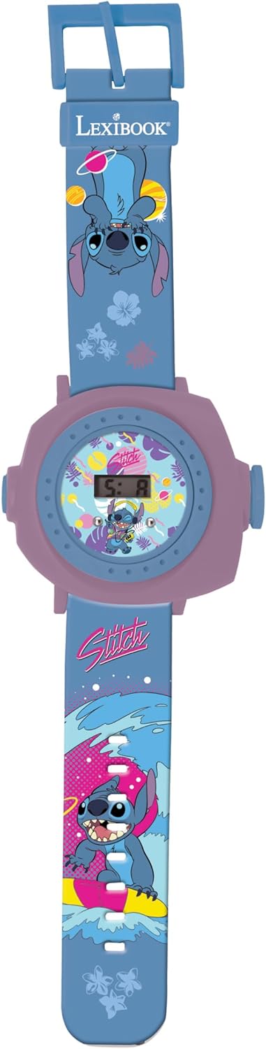 Lexibook Reloj Correa Ajustable Pantalla Digital con 20 proyecciones