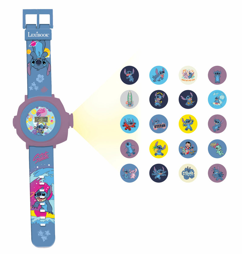 Lexibook Reloj Correa Ajustable Pantalla Digital con 20 proyecciones