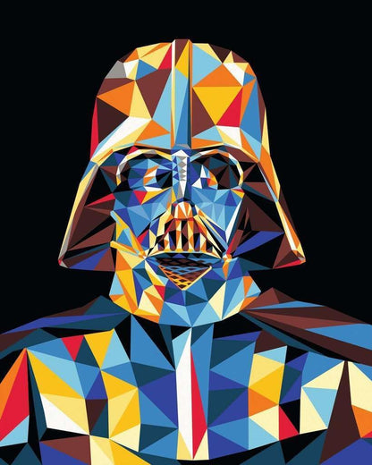 Ravensburger 23731 CreArt-Paint by Numbers 23731-Star Wars-Darth Vader-from 12 Years, Mittel