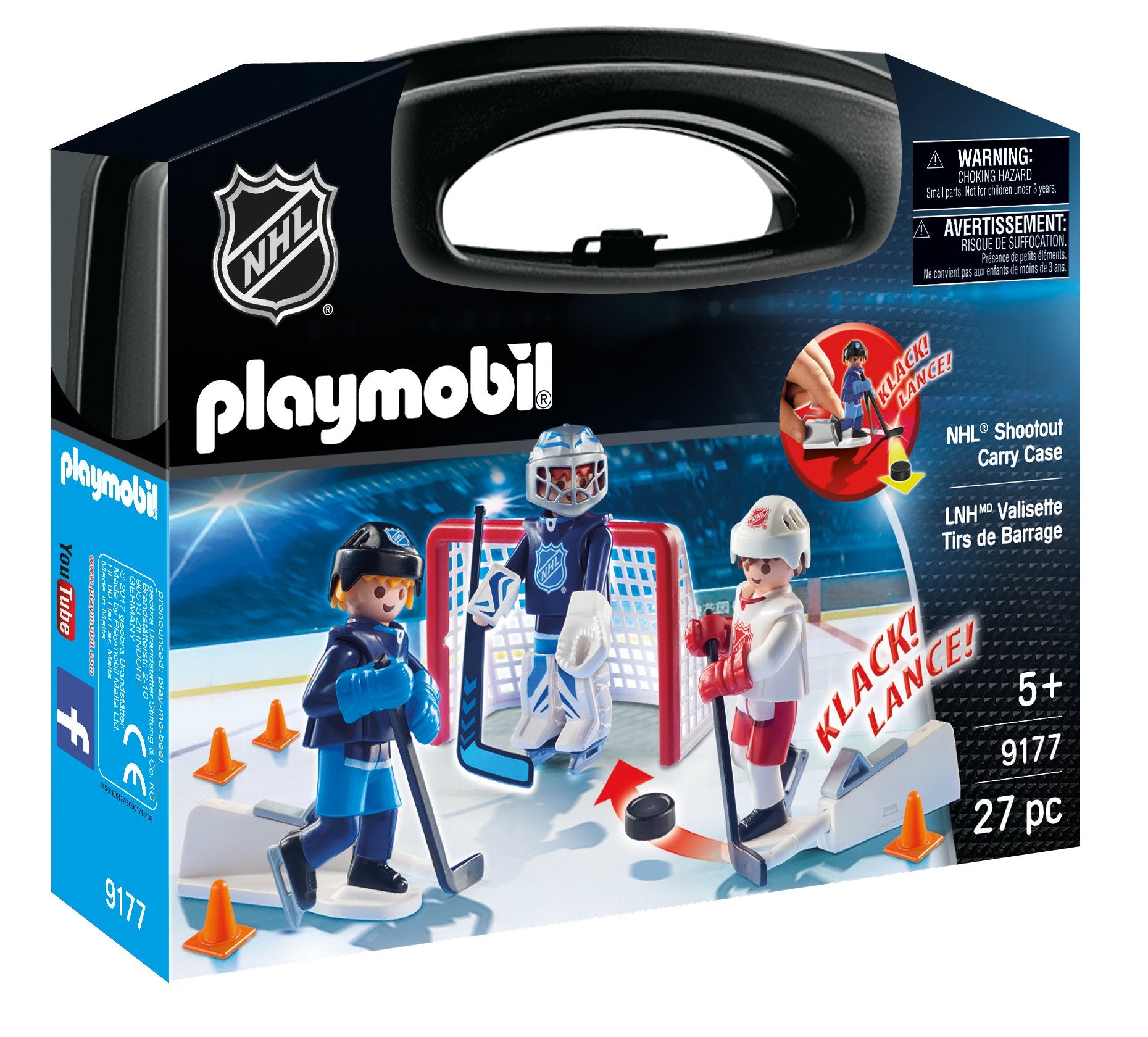 Playmobil Sports & Action 9177 3pieza(s) figura de construcción - Figuras de construcción (Multicolor, Playmobil, 5 año(s), 3 pieza(s), 27 pieza(s