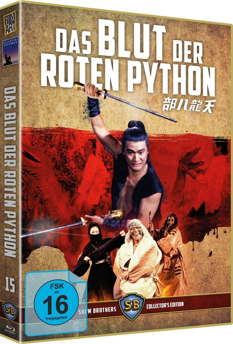 Das Blut der roten Python - Shaw Brothers Collector's Edition Nr.15 - Uncut! - Mit Danny Lee - Limited Edition 1000 Stück