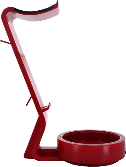 Cable Guys Powerstand SP2 - Docking Station for Cable Guys, Phone and controller holder, with headphone cradle Gaming Accessory - Red
