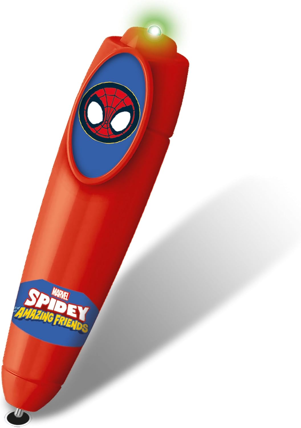 Clementoni Educational Games - Electronic Pen Basic Marvel Spidey, Quiz Game For Kids With Electronic Pen, Learning Toys 3 Years, Multilingual, Batteries Included, Made In Italy, 16805