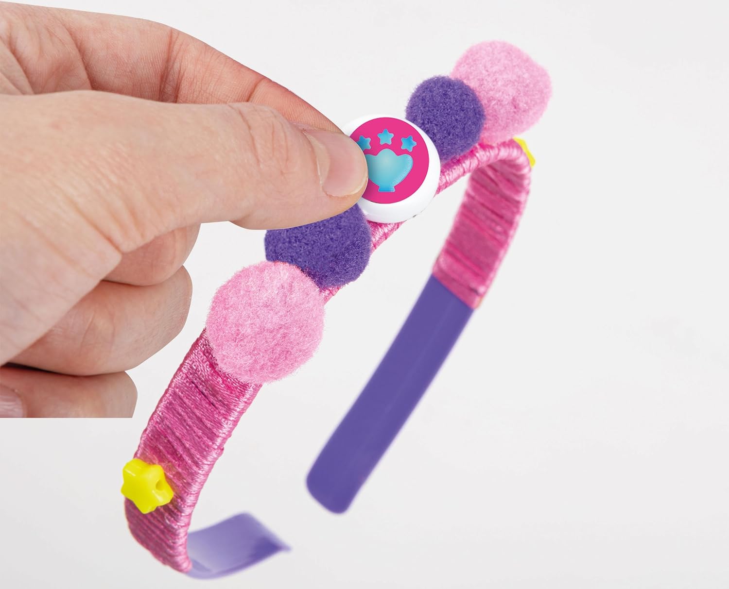 Clementoni Dollshouse Set-Gabby's Dollhouse-Hair accessories Hairstyle, Headband, Art and Crafts for Kids 6 Years, Creative Toys, Gift for Girls, 18800, Multicolour
