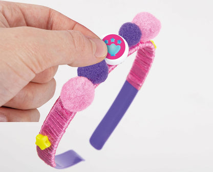 Clementoni Dollshouse Set-Gabby's Dollhouse-Hair accessories Hairstyle, Headband, Art and Crafts for Kids 6 Years, Creative Toys, Gift for Girls, 18800, Multicolour