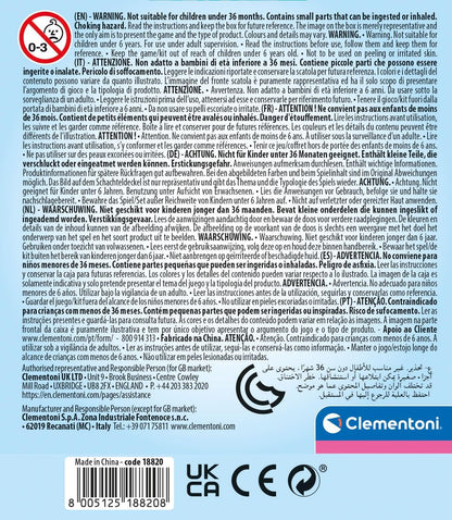 Clementoni Giochi Creativi Crazy Chic - Mini Trucchi Orso Made In Italy