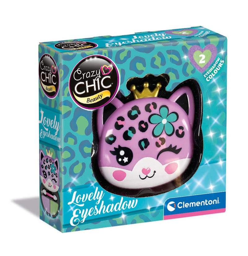 Clementoni Giochi Creativi Crazy Chic - Mini Trucchi Leopardo Made In Italy