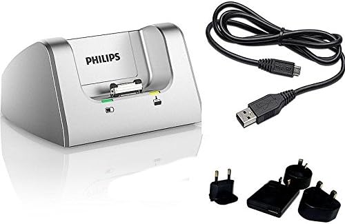 Philips ACC8120 Pocket Memo docking station for DPM8000, DPM7000 and DPM6000 series, silver