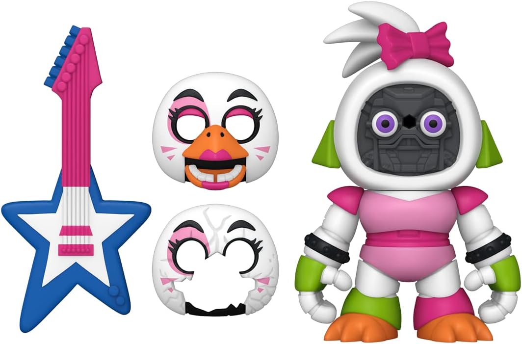 Funko Five Nights At Freddy's (FNAF) Snap: RR - Glamrock Chica the Chicken & Gator2PK - Collectable Vinyl Figure - Gift Idea - Official Merchandise