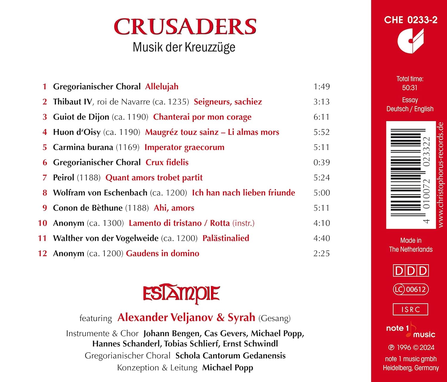 Crusaders - Musik der Kreuzzüge