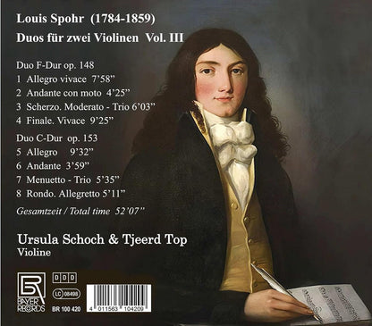 Louis Spohr: Duos für zwei Violinen Vol. III