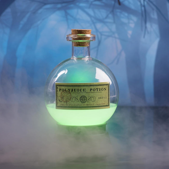 Lampe d'ambiance Fizz Creations changeant de couleur Polynectar 20 cm Noir