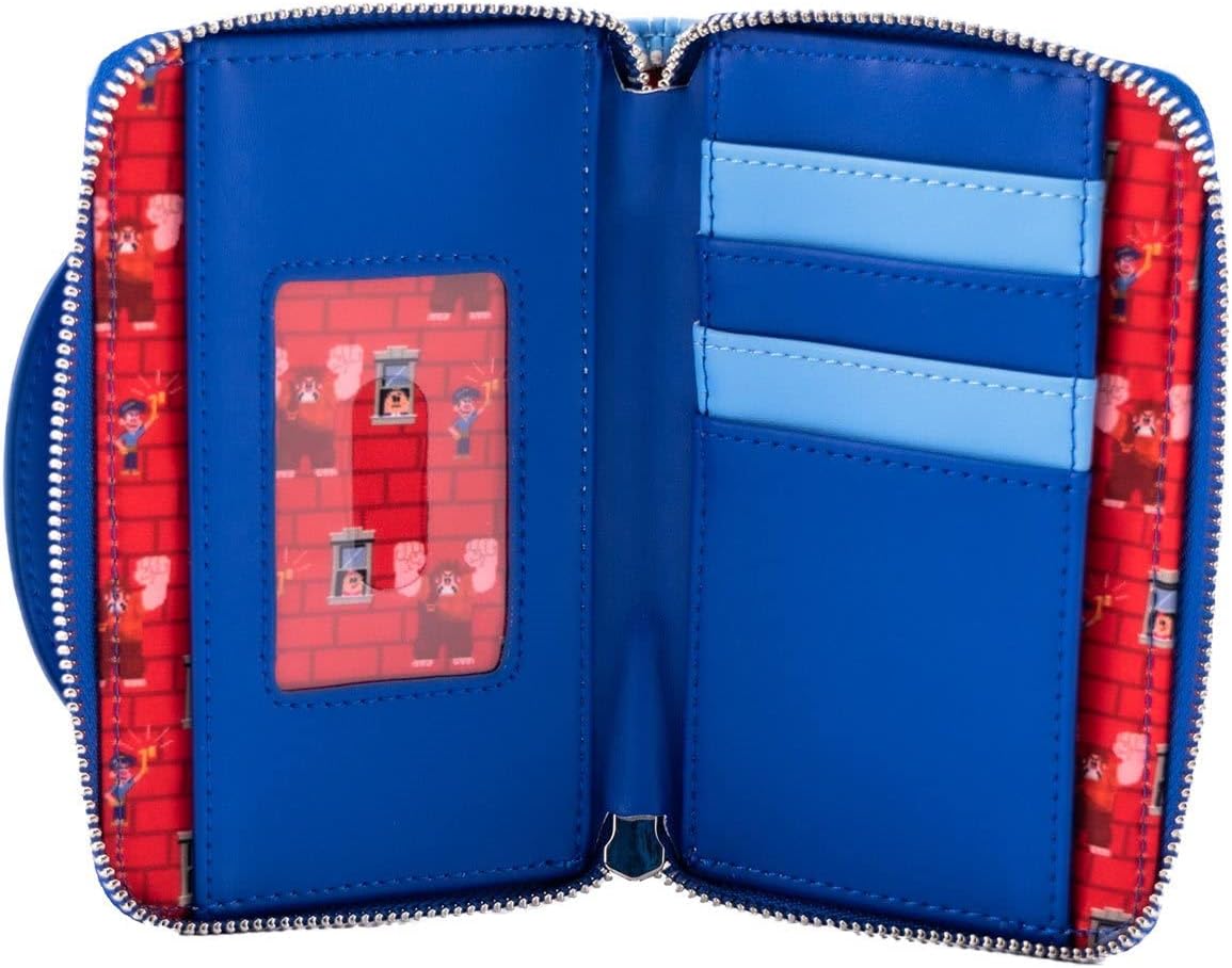 LOUNGEFLY Disney Wreck-It Ralph Fix-It Felix Faux Leather Wallet