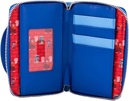 LOUNGEFLY Disney Wreck-It Ralph Fix-It Felix Faux Leather Wallet