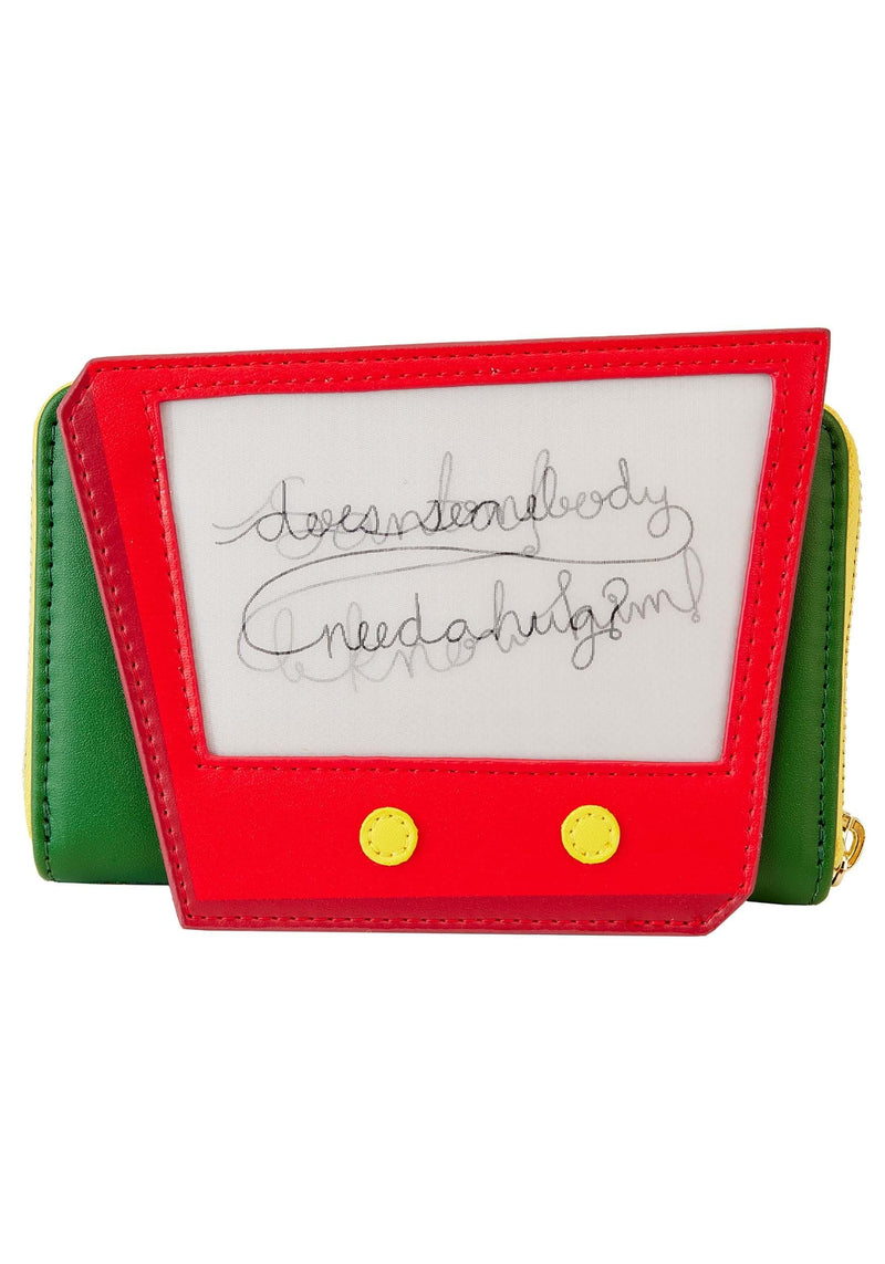 Elf 20th Anniversary Cosplay Lenticular Zip Around Wallet, Green, One Size, Wallet