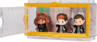 Wizarding World Harry Potter - Micro Magical Moments Sammelfiguren Multipack "Vielsaft-Trank" mit Harry, Hermine, Ron und Setzkasten, Spielzeug für Kinder ab 6 Jahren, Fanartikel (sortiert