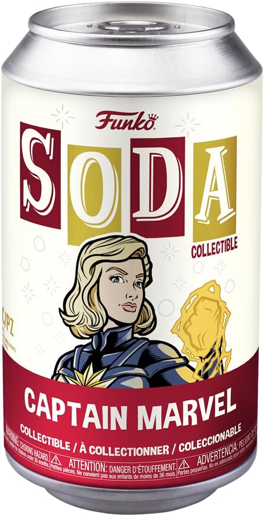 Funko Vinyl SODA: Marvel - Captain Marvel - w/Chase
