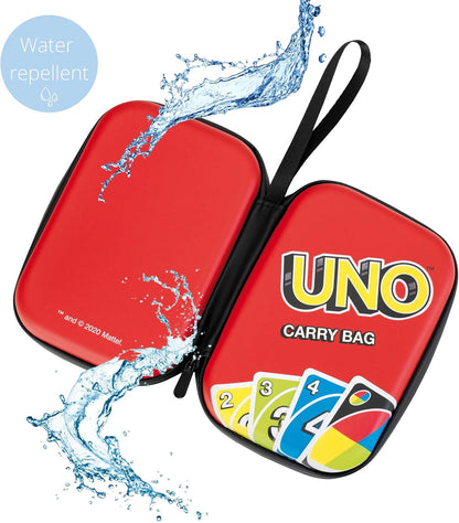 Theo Klein 5901 UNO carrying bag I Practical playing card bag for on the go I Protects cards from moisture and dust I Dimensions: 11 cm x 3.5 cm x 15.5 cm I Toys for children aged 3 and over